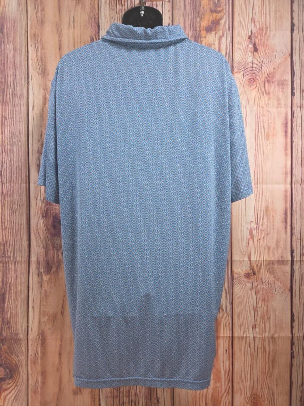 Polo Ralph Lauren Performance Blue Diamond Polo Size XL